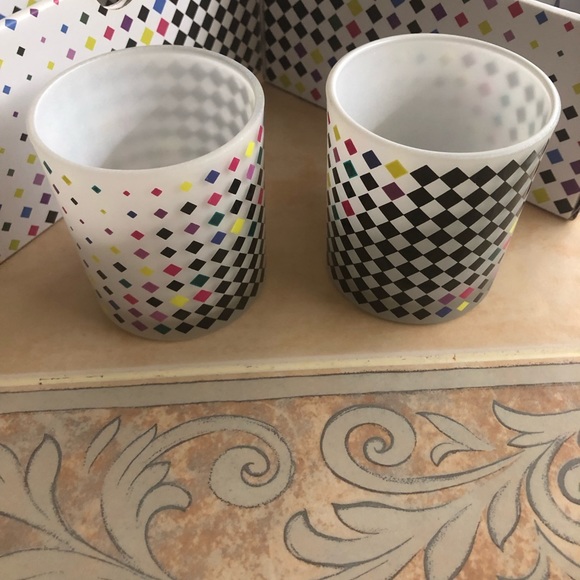 Bloomingdale's Accents Bloomingdales Multi Colored Candle Holders